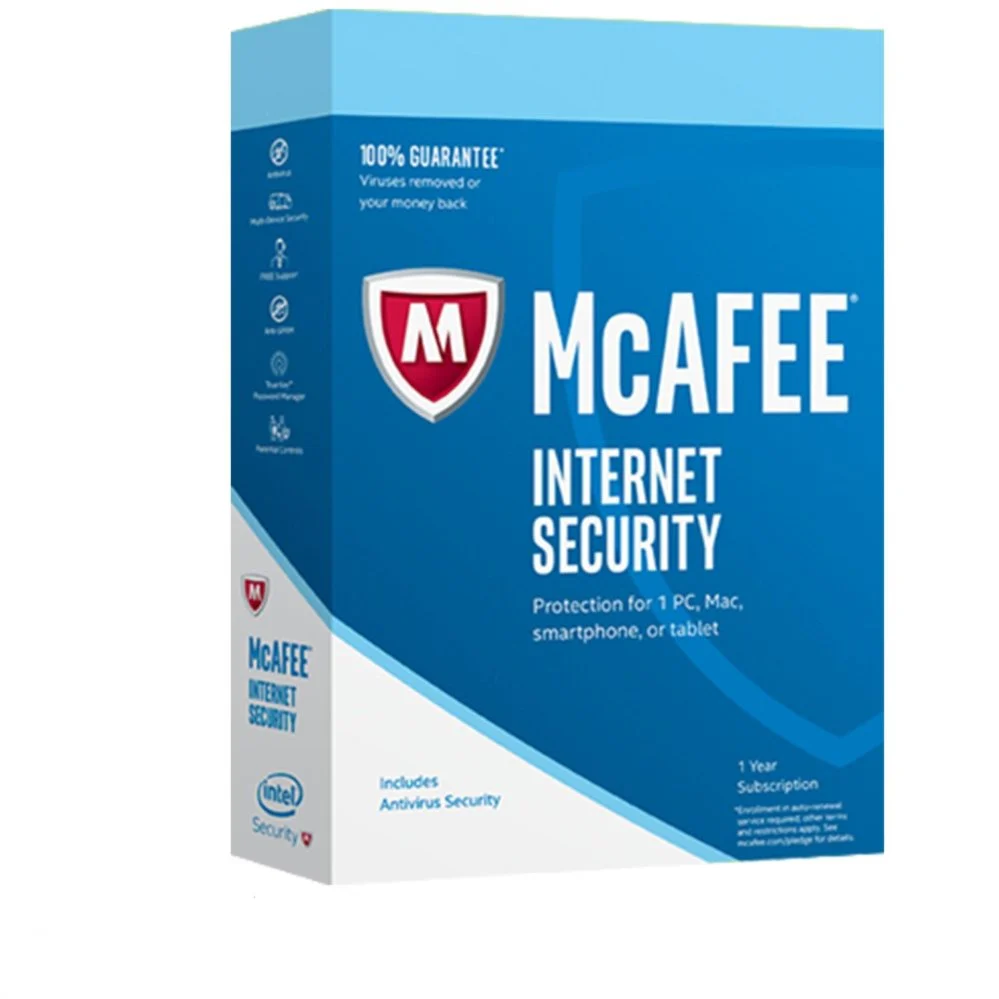 McAfee Internet Security – 1 PC, 3 Years (Global Key)